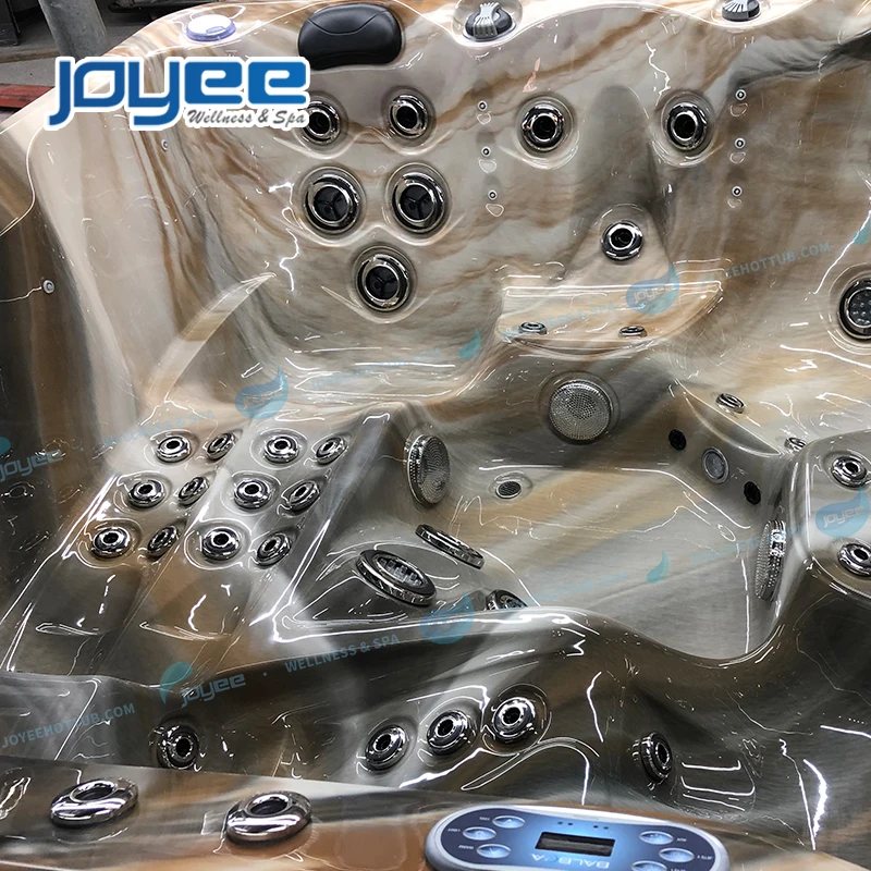 JOYEE Outdoor Family Home Use Hydro Massage 5 Person Spas US Aristech acrylic spas Tuscan sun US balboa control hot tubs