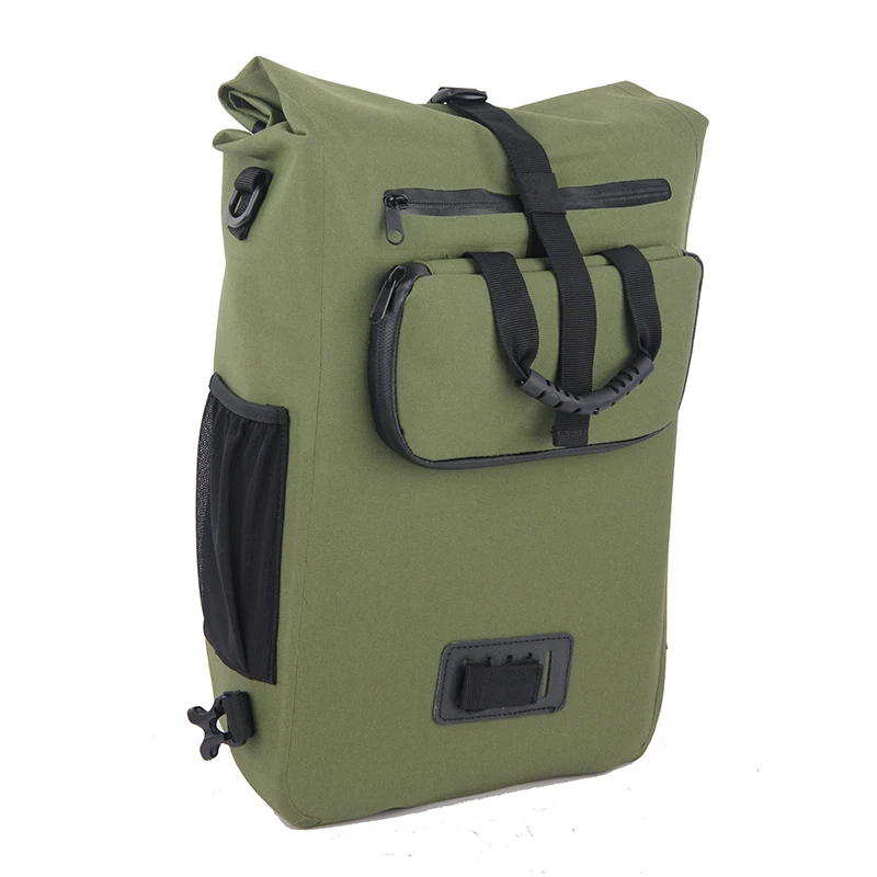 Rightway Multi Functional Cycling Bicycle Pannier Bike 100% Waterproof Messenger Bag Backpack 3 in 1 Bags & Boxes