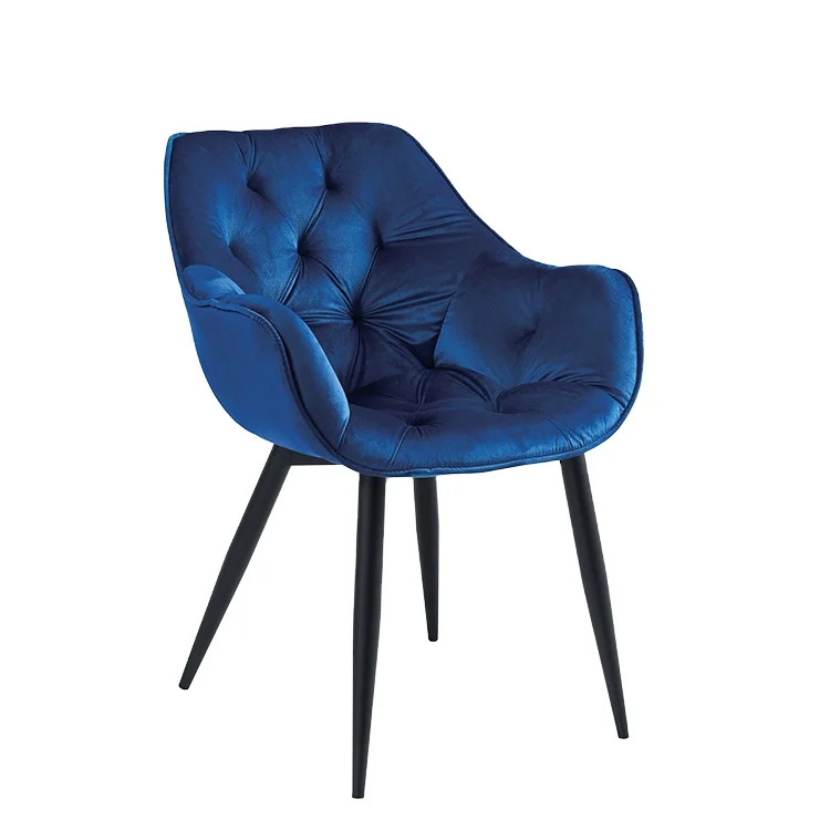 farmhouse cheap design contemporary italian style luxury restaurant velvet french upholstery chair fashion buttons dining chairs
