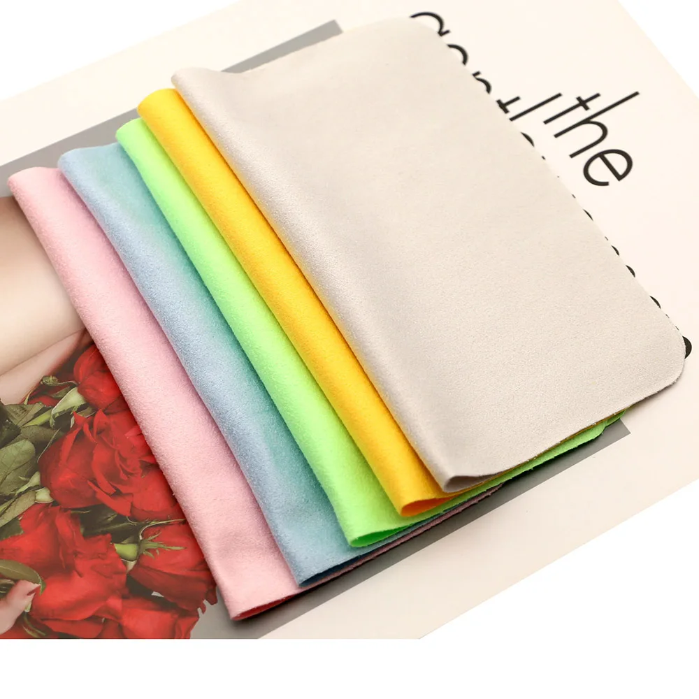 Bulk Sale High Quality Glasses Cleaner Microfiber Glasses Cleaning for Lens Phone Screen Cleaning Cloth Glasses Cleaning Jasmine