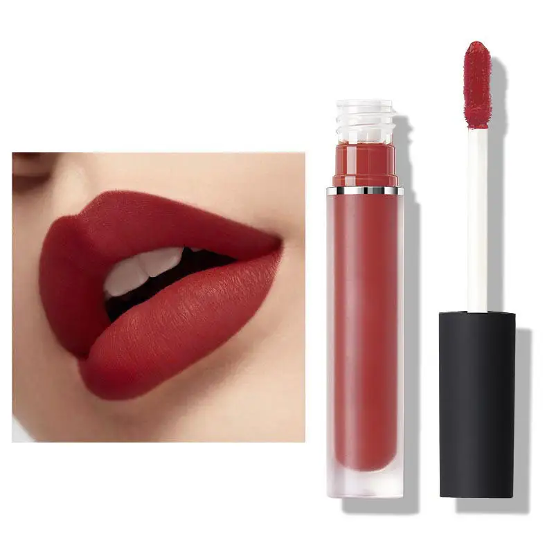 52 Color Oem Custom Your Logo Liquid Matte Lipstick Waterproof Long Lasting Lipstick Vegan Private Label Matte Liquid Lipstick