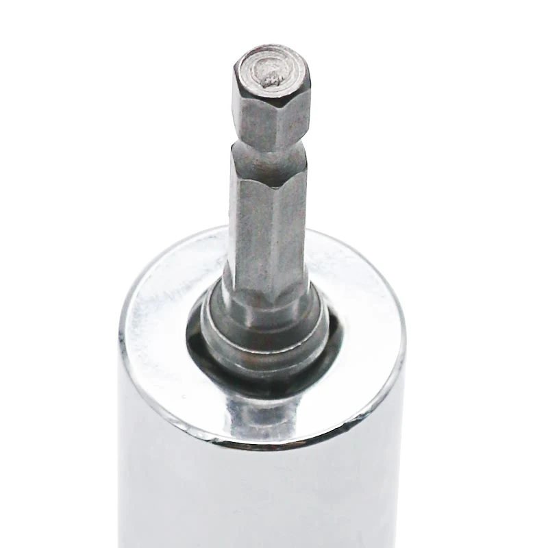 Universal Torque Wrench Head Set Socket Sleeve 7-19mm Power Drill Ratchet Bushing Spanner Key Grip Multi Hand Tools Cr-v Sleeve