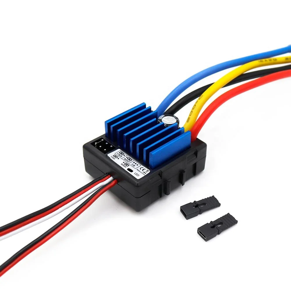 
1:10/12/16 Brushed TB-60060 Waterproof Electronics Speed Controller 360A ESC For Boat and Car 