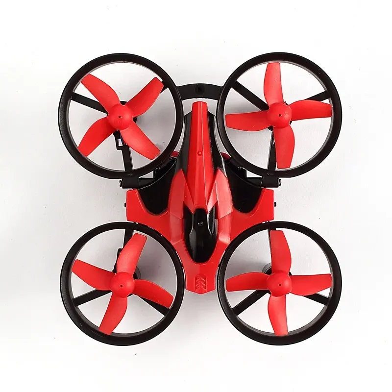 NH-015 2 in 1 Mini RC Drone Boat 2.4GHz 4CH Waterproof Fishing 360 Degree Roll Air Land and Water With LED Lights