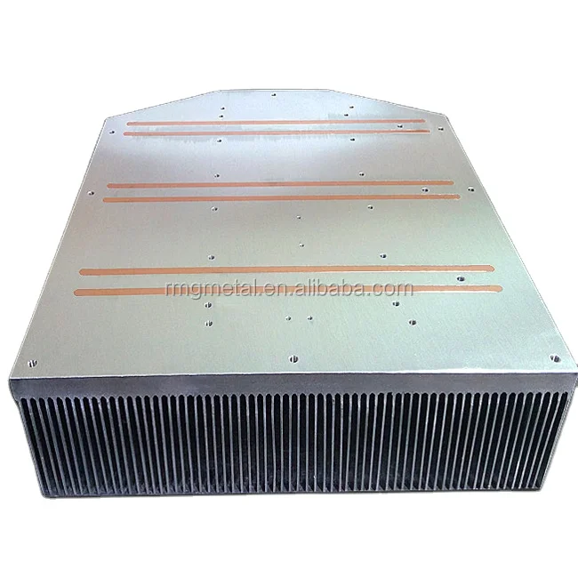 conductive pad cooler waterproof solar charge controller finned aluminum heat sink