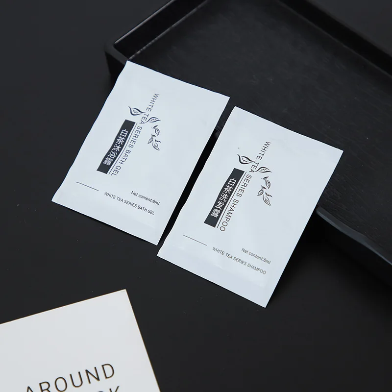 Disposable Hotel Shower Gel Travel Portable Body Wash Shampoo Pouches Small Bag Toiletries Set Wholesale