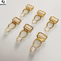 Аксессуары для одежды 12 мм позолоченный металлический зажим для подвязки из сплава