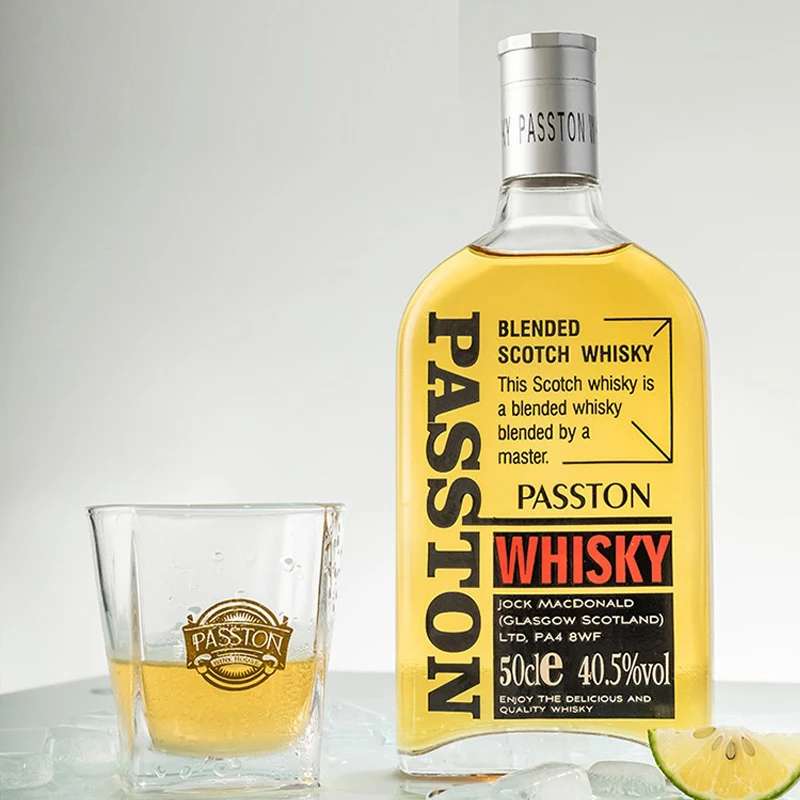 Passton профессиональный производитель OEM виски 40.5% производство высококачественного шотландского ликера для разные возможности