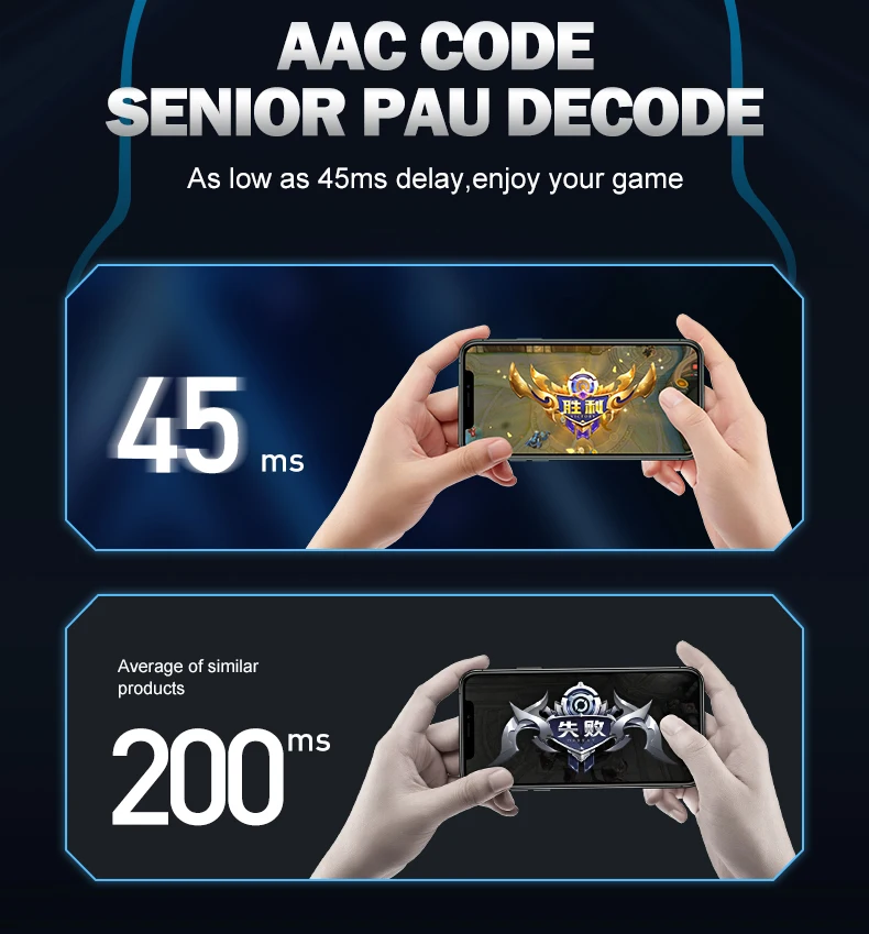 hot top Low Latency P36 Gaming Headsets TWS Stereo Wireless Headphones Noise Cancelling Gaming Earbuds With Mic for mobile phone