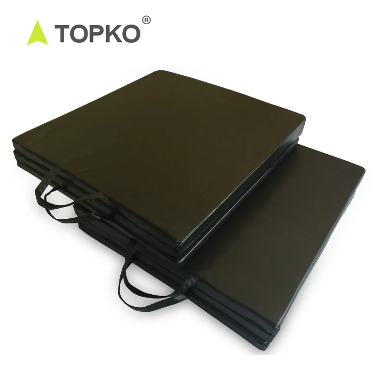 Высококачественный складной гимнастический коврик TOPKO для фитнеса и спортзала