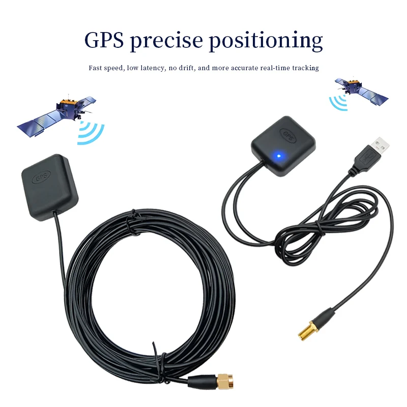 High Quality High Gain Black 29dBi High Gain GPS Car Navigation Antenna 1575.42MHZ Car GPS Antenna