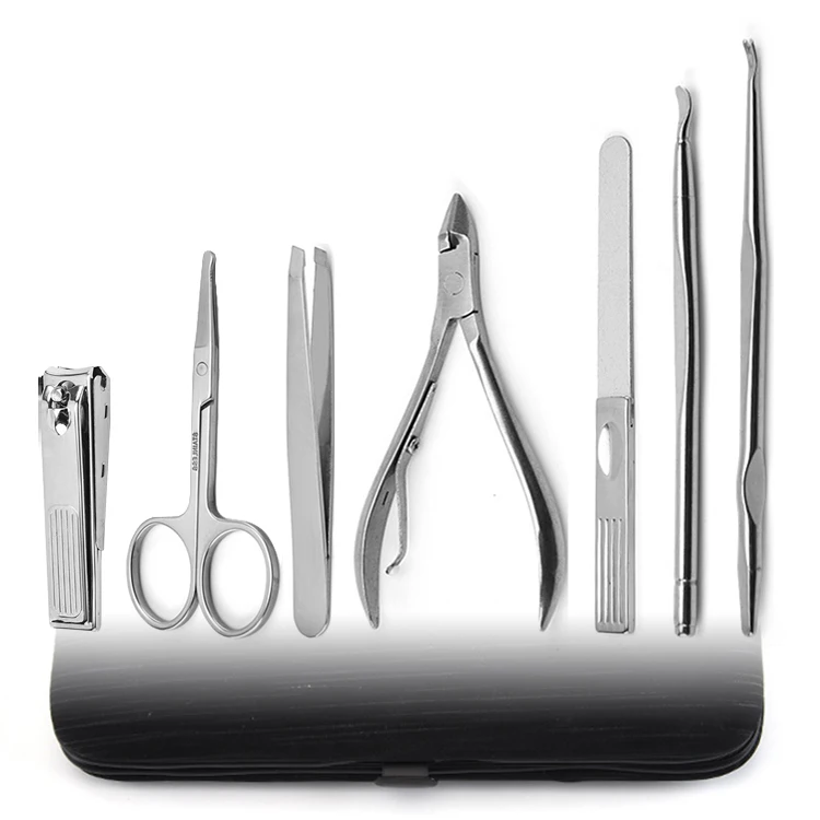 Women Beauty Tools Foot File Nail Clipper Pedicure Scissors Cutter Kit Mini Nail Care Products Salon Manicure Set