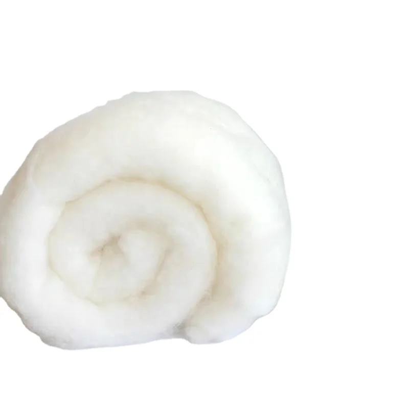 Custom  Organic Cotton Wadding Filling Batting  For Quilt/Garment