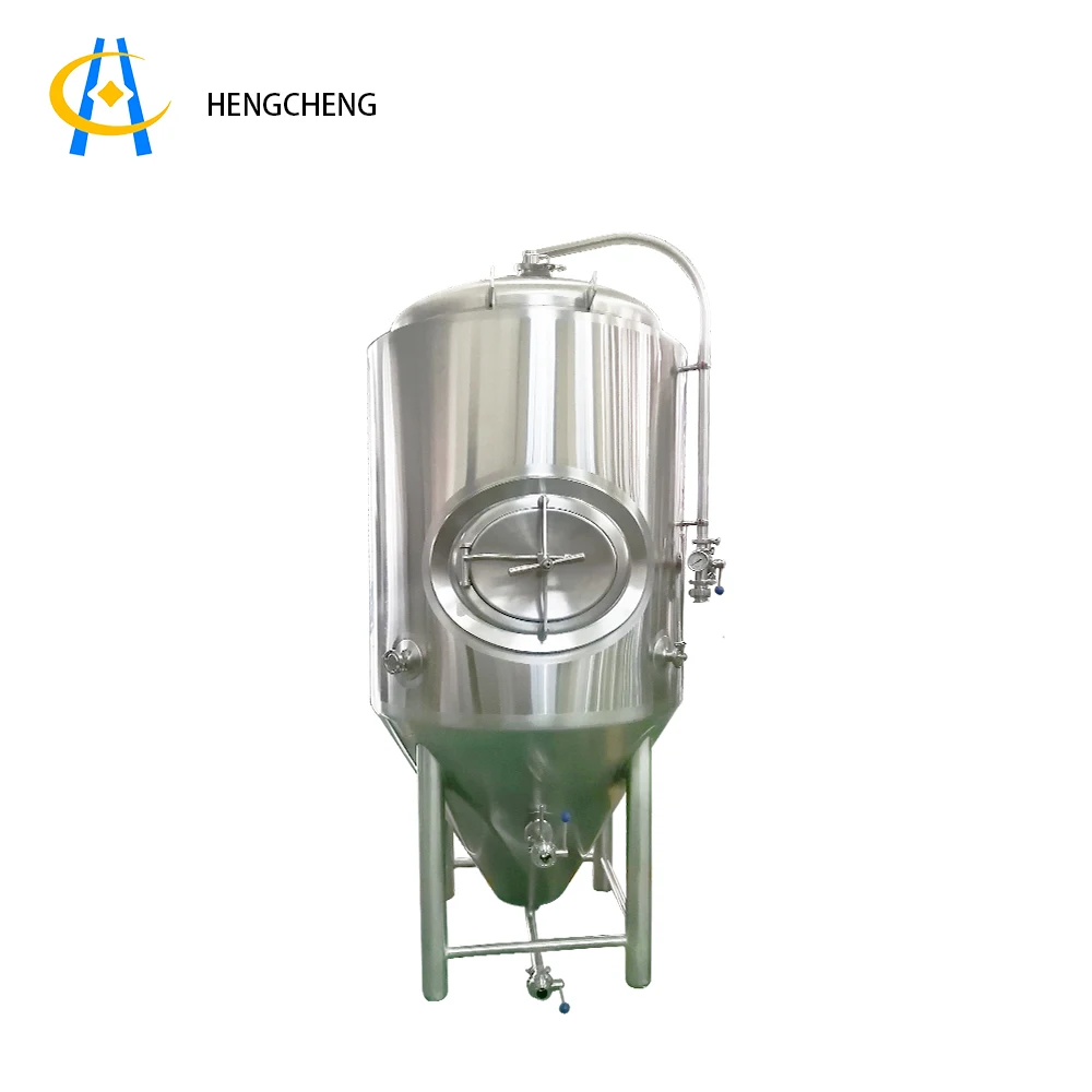 Shanghai Hengcheng 1hl 2hl 3hl 4hl 5hl rapid production stainless steel beer fermenter  with Thermometer