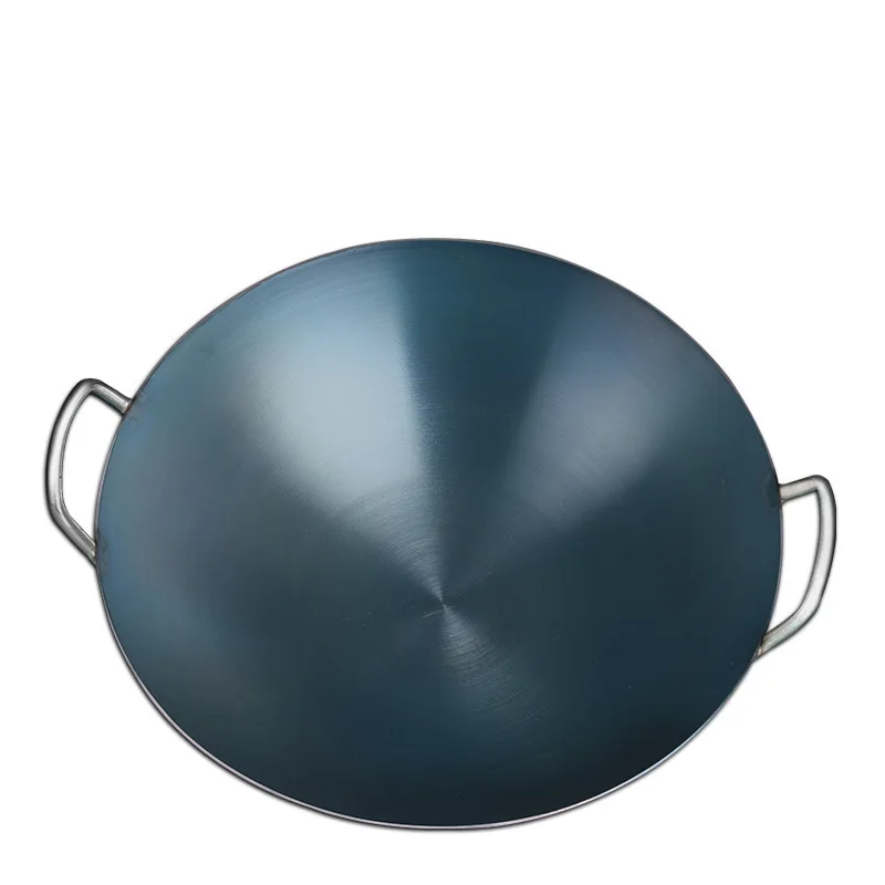 Железный горшок с круглым