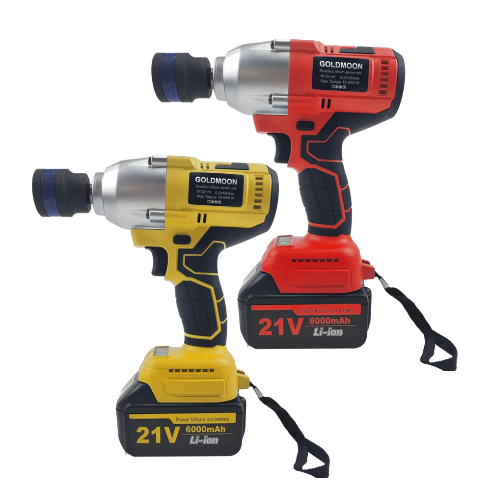 GOLDMOON impact drill cordless wrench pneumatic brushless air electric impact wrench cordless holder