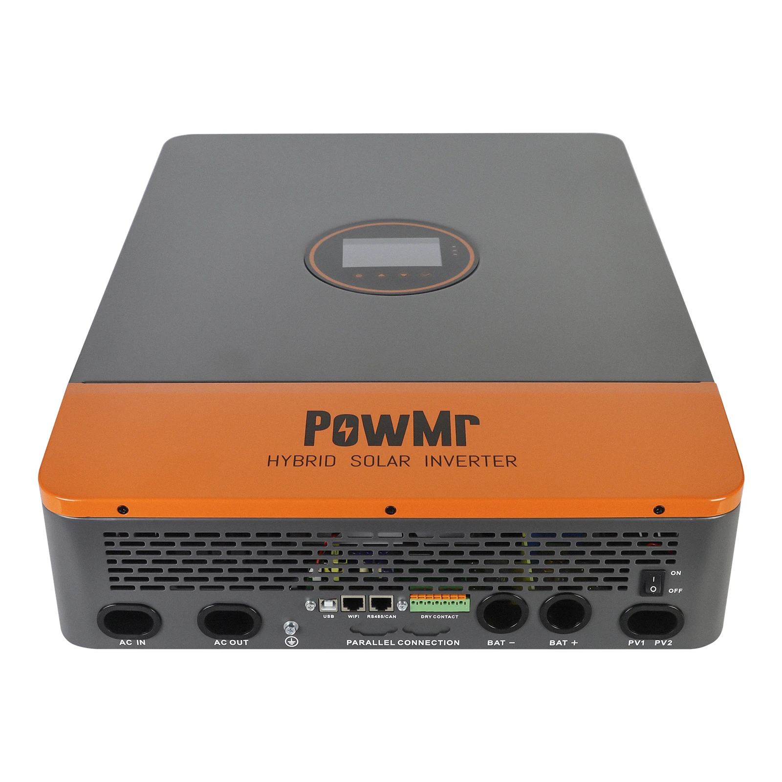 PowMr 8KW 12KW 48V Hybrid Solar Inverter 230V/400V Three Phase On/Off grid Pure Sine Wave Hybrid Solar Inverter
