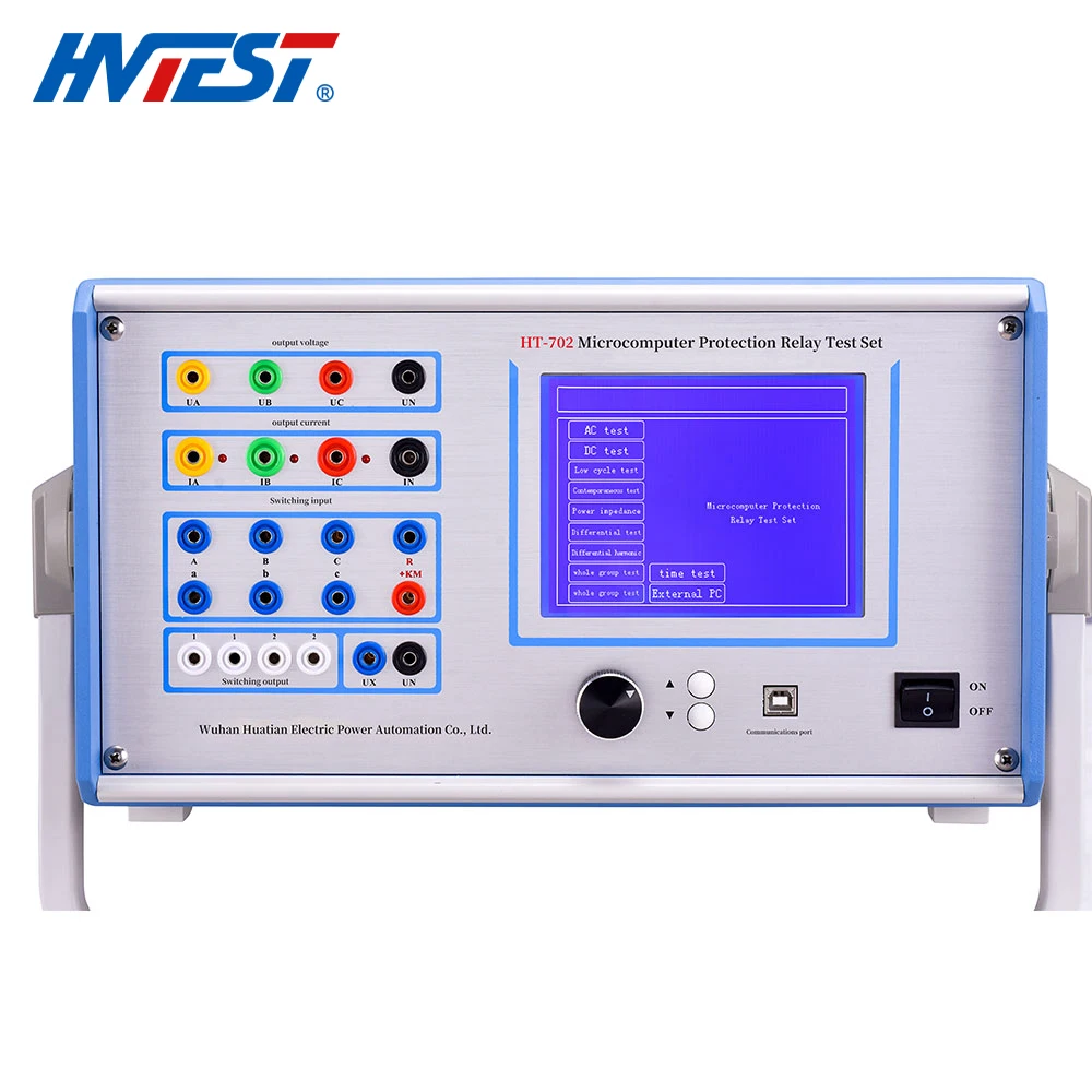 B HT-702 Electrical Testing Machine Three Phase Secondary Injection Relay Protective Tester