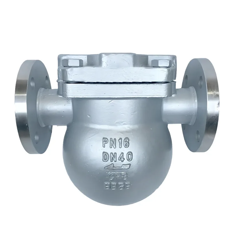 Domestic High Quality Floating Ball Trap Valve FT44-10 PN16 Flange Connection Lever Floating Ball Trap Valve