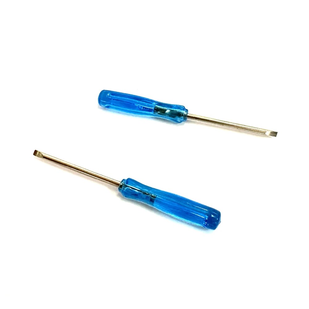 Stock flat screwdriver Mini Pocket Plastic Small Promotional Phillip Screwdriver