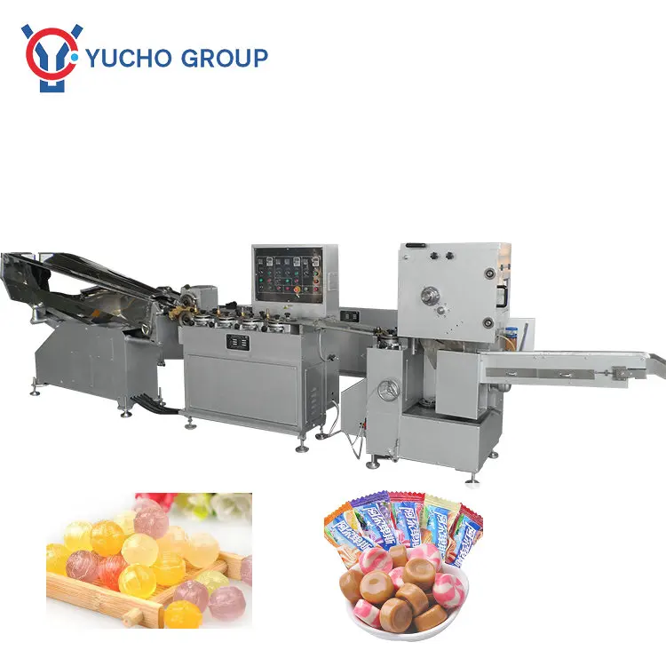 China Big Factory Good Price Small Rock Sugar Hard Candy Making Machine
