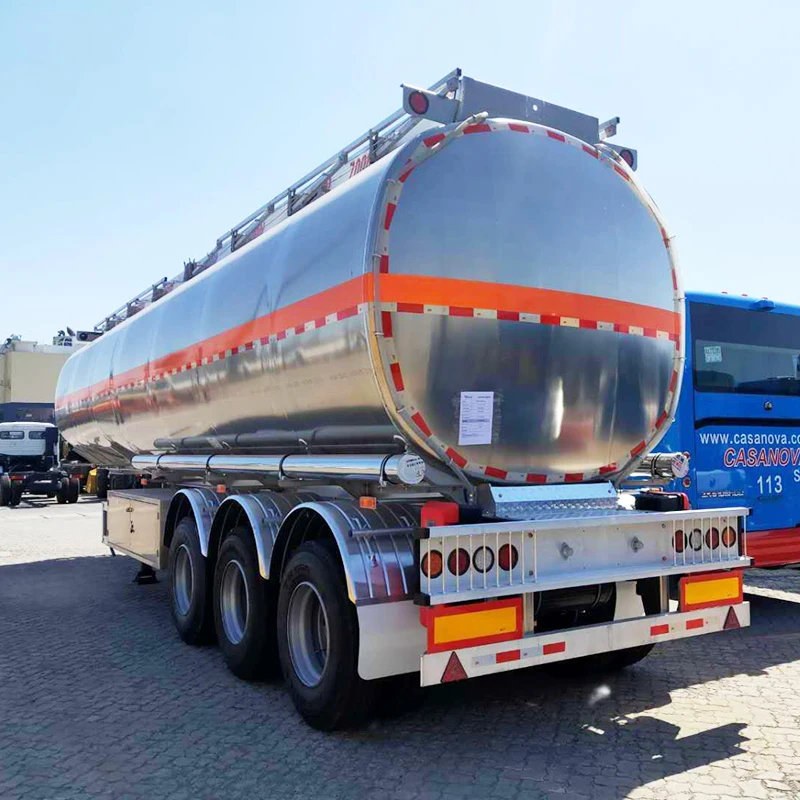 3 Axle 45000 Liters12000 Gallon Fuel Tank Trailer For Sale