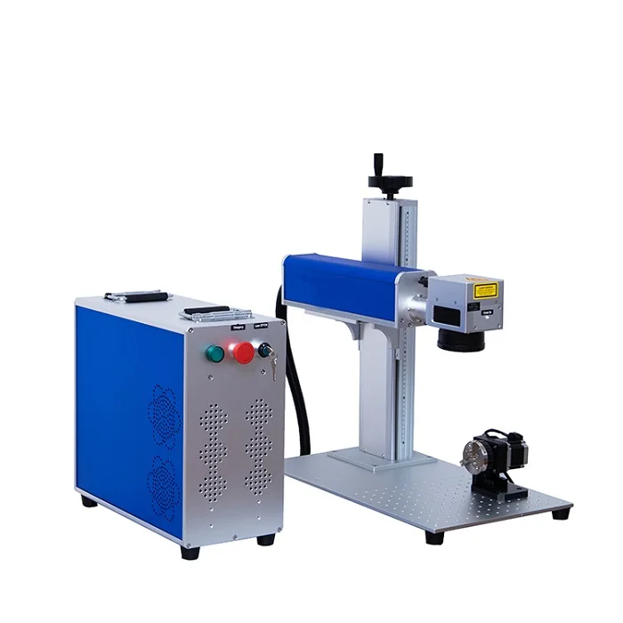 2022 Dot Single Line True Type Diode Pump Laser Engraving Marking Machine Ccd 20w 30w 50w Jpt Mopa Fiber Laser Marking Machine