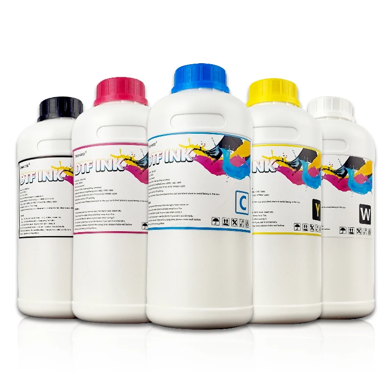 Factory 1000ML DTF White Ink Mixer DTF Super White DTF Ink for epson xp600 l1800 r1390 4720 i3200 printer