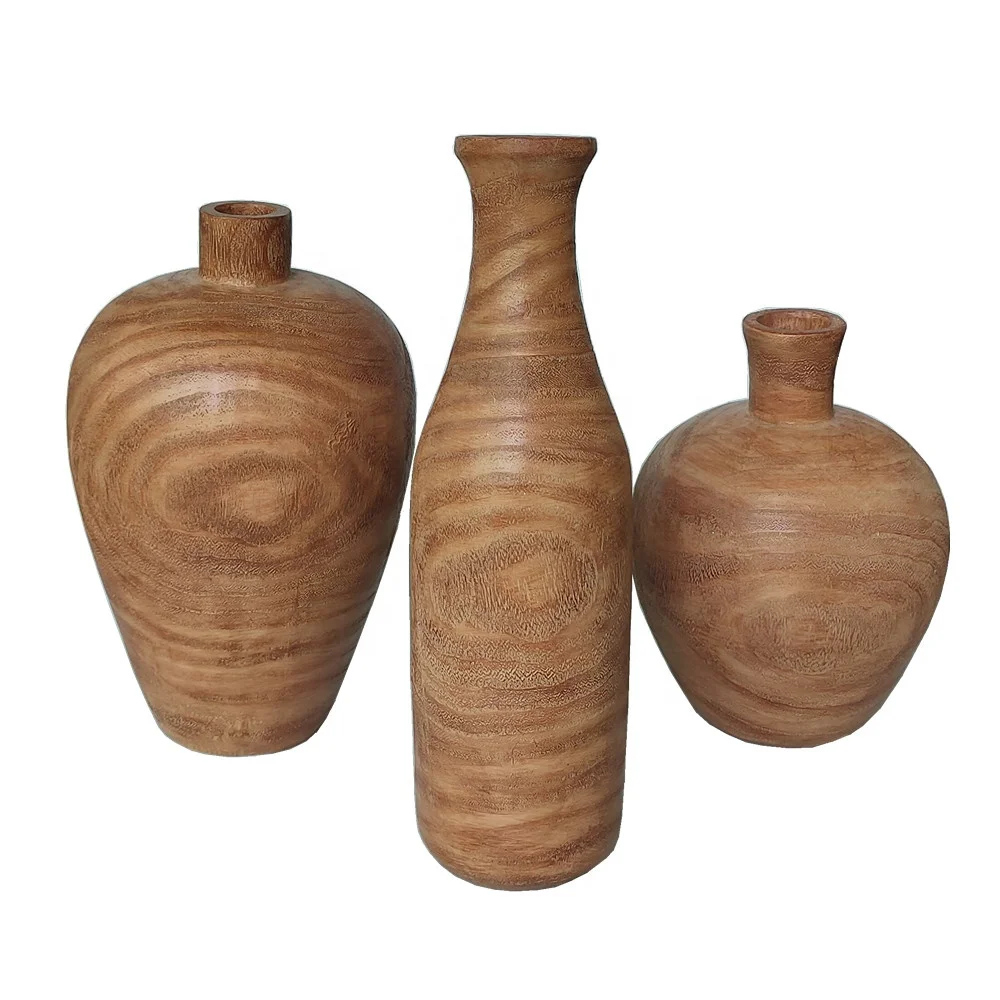 8 Inch Tabletop Decor White Ceramic Effect Vase Polyresin Flower Vase Home Decoration Clay Flower Pot