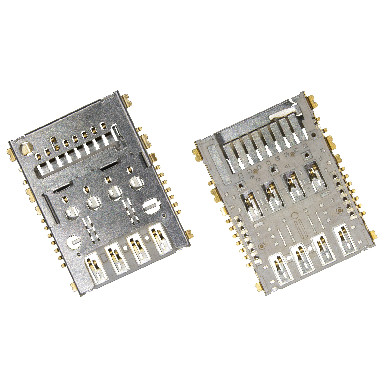 High quality 2.3H Multi-card pluggable  MICRO SIM+MICRO SD two-in-one connector