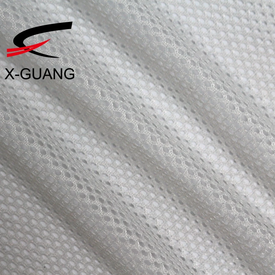 100% Polyester Recycled Pet Tricot Soft Elastic Mesh Fabric Jersey Lining Fabric For Sportswear