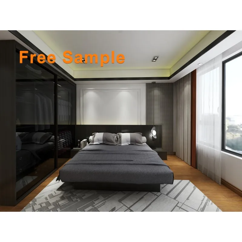 factory customized wooden bedroom sets and high quality modern design bedroom furniture set queen king size