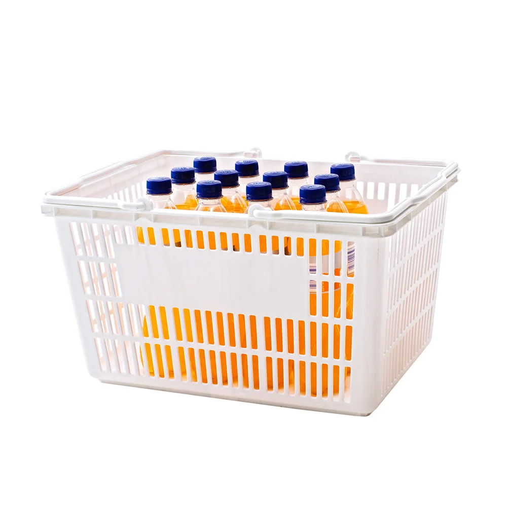 Cheap Plastic supermarket shopping basket for