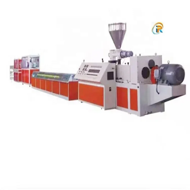 PVC gusset plate extrusion equipment PVC profile extruder Manufacturer of PVC gusset extruder