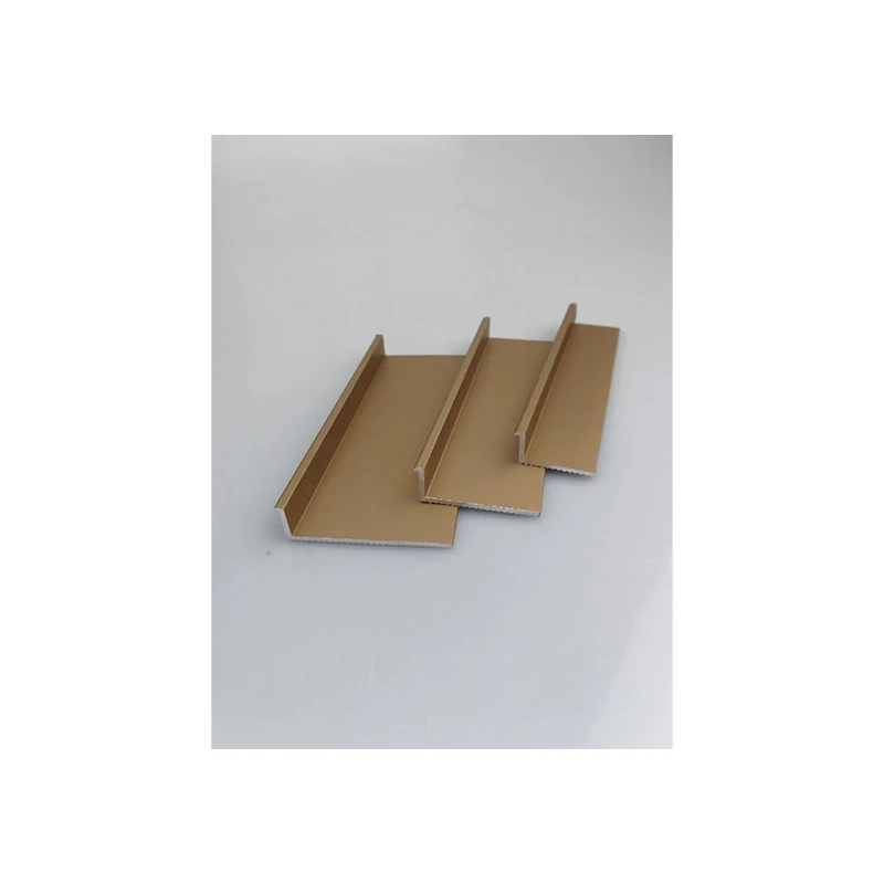 Aluminum Alloy Skirting Line U-Shaped Groove Background Wall Decoration Strip Skirting Line Embedded Edge Strip Very Narrow Line