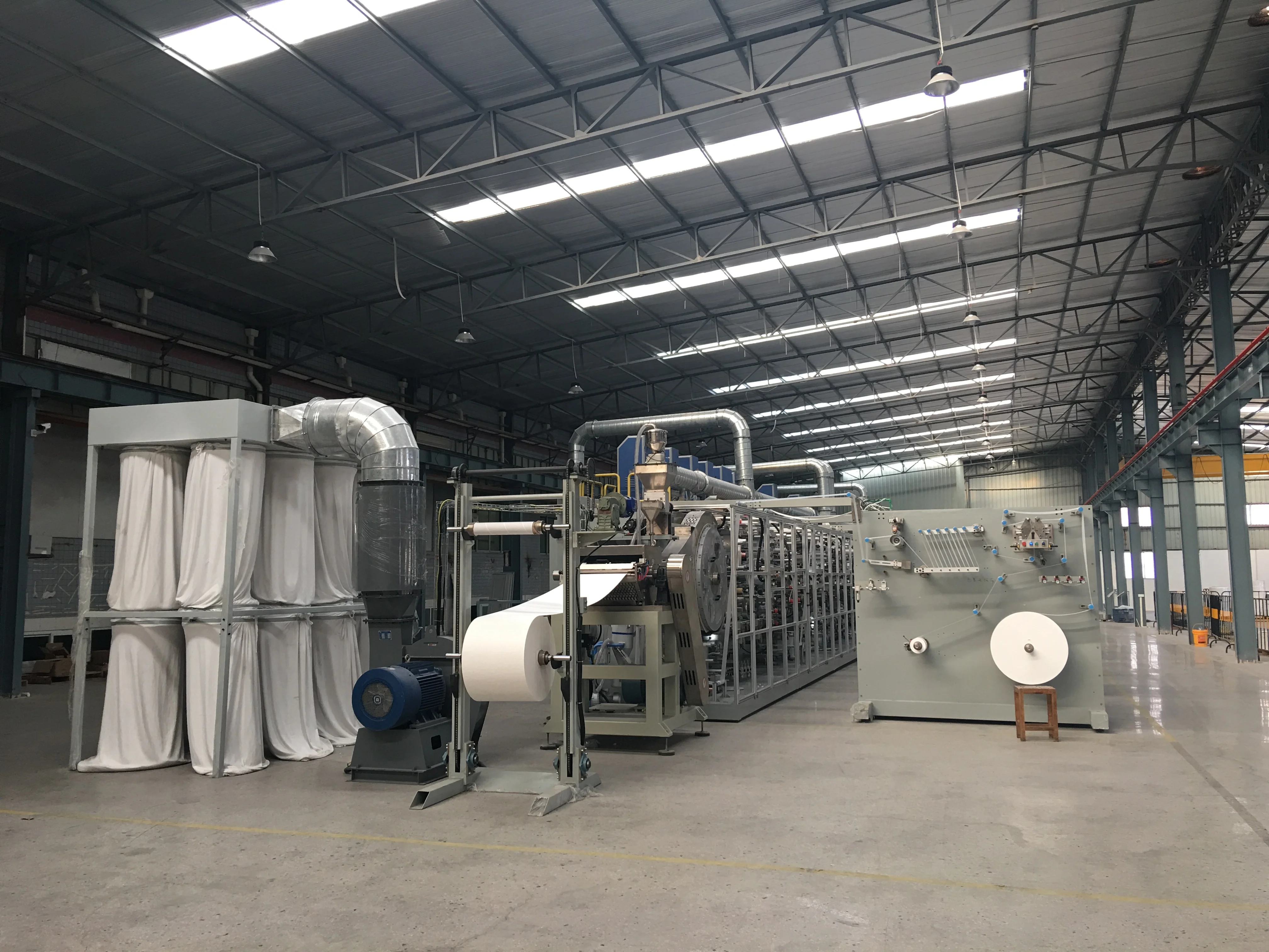 Best design for baby diaper making machine t shape with CE certification