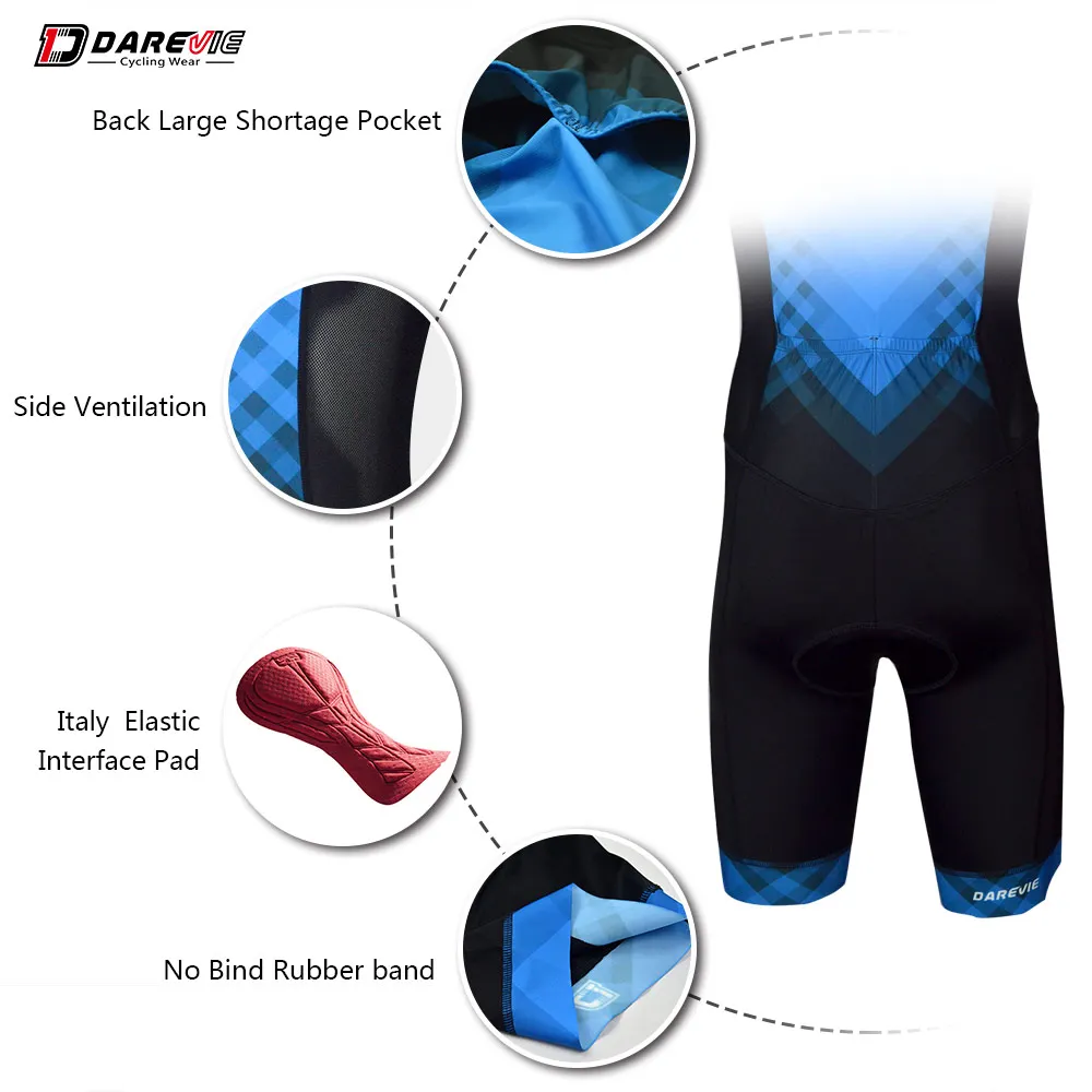 Darevie OEM sublimation print custom team cycling trisuit bicycle skin suit bike speed suit bespoke cycling triathlon suit