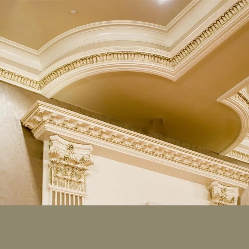 Interior Decoration False Ceiling In Pakistan Anti-flaming Plaster Coving