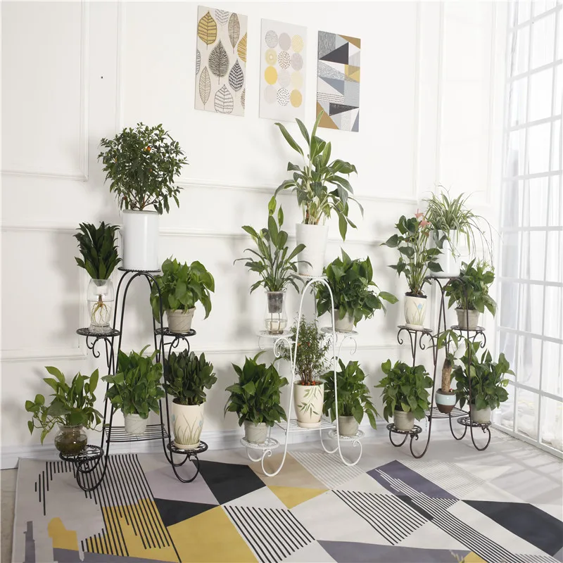 
Modern New Fashion Hanging Plant Pot Stand Home Decoration Metal Iron Plant Stand 