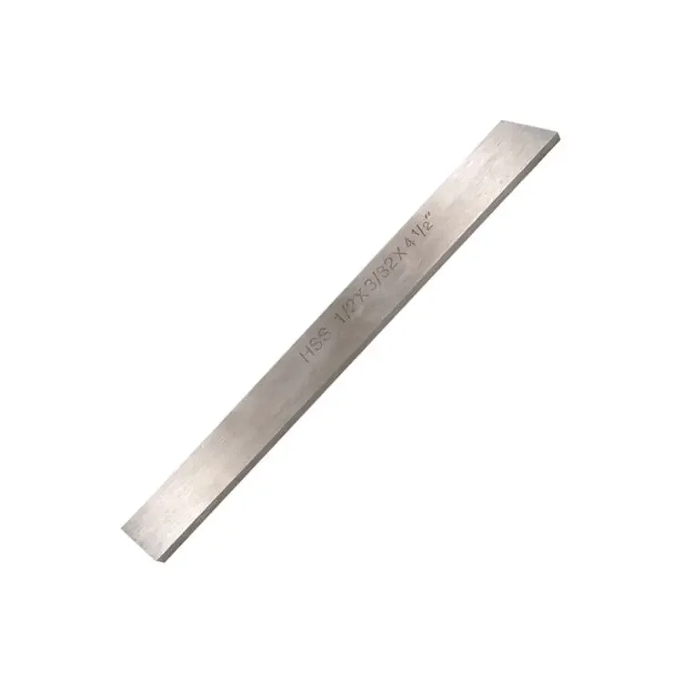 Lathe Parting Off Blades HSS Cut off Blade Trapezoid Bevel Type Tool Bits for Lathe Machine Cutting