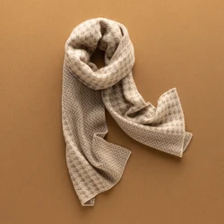 Women Scarves 100% Cashmere Knitted Shawl Hot Sale Factory Winter Warm Pure Pashmina Scarf For Ladies