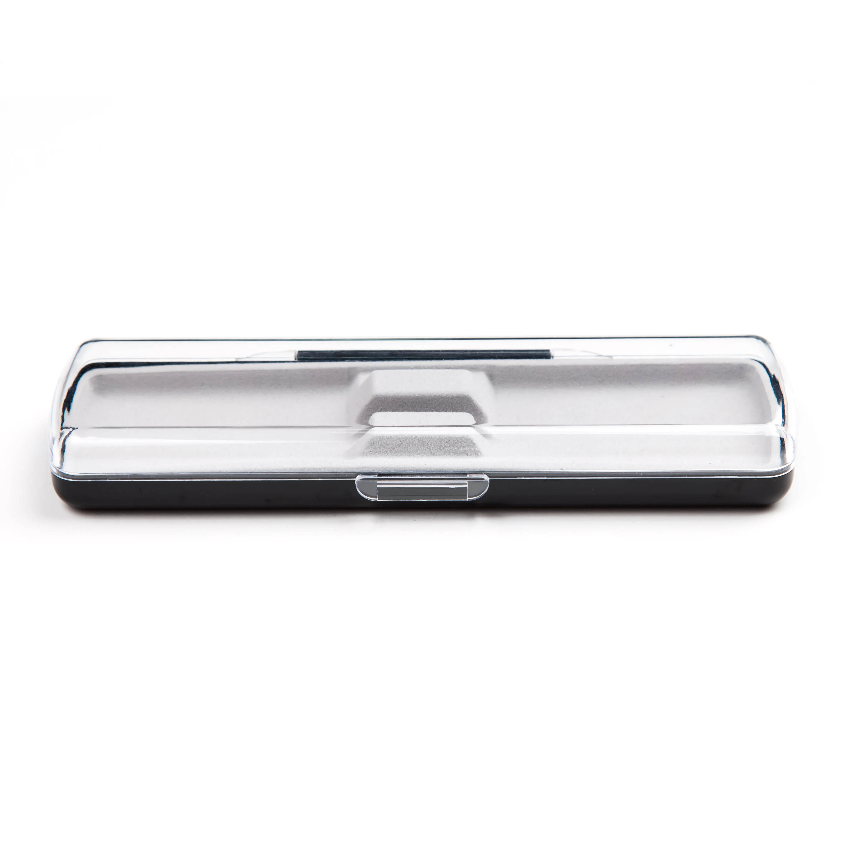 JH Wholesale Stock Acrylic Transparent Plastic Pen Case For Single Pen