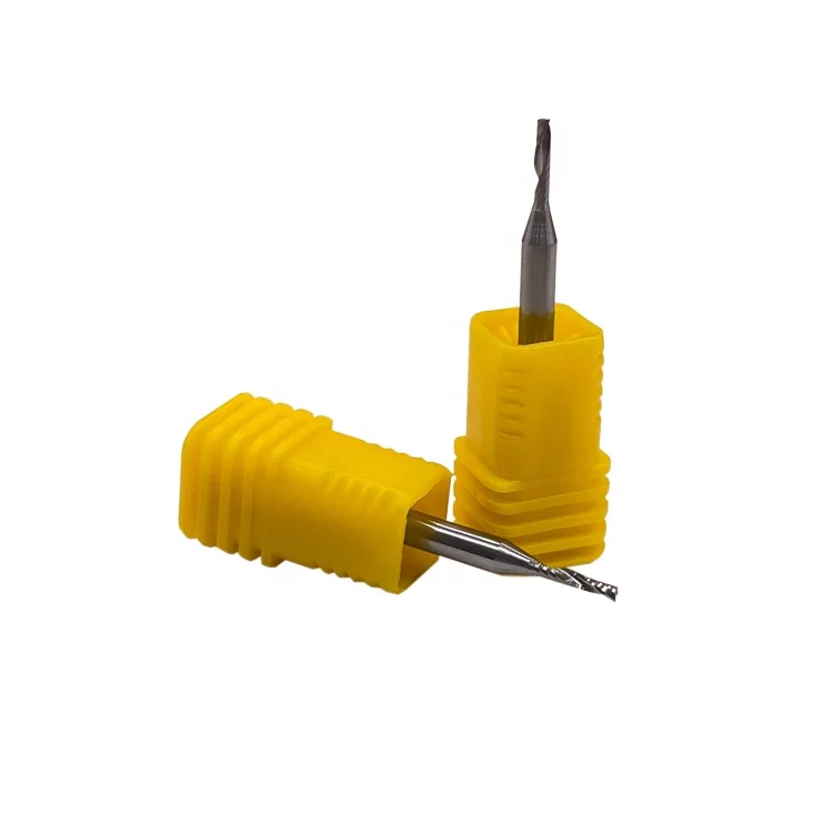 1.5mm Single Flute Up Cut Router Bits Cnc Bits End Mill For Acrylic Wood Pvc Cutting And Engraving  cnc router parts