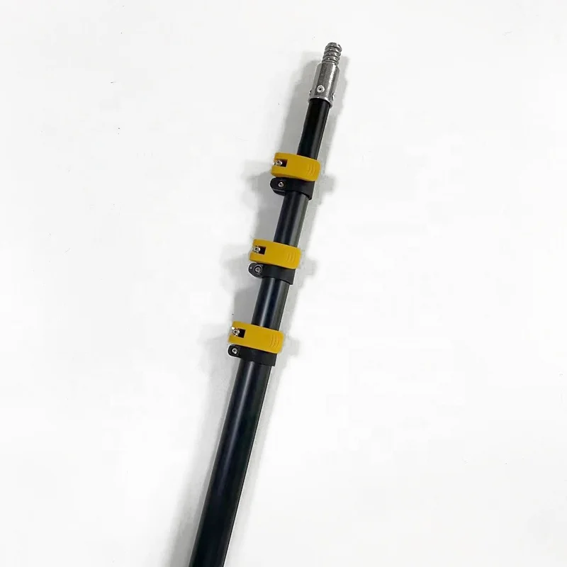 30ft Window Cleaning Kit Telescopic Water Fed Pole for Solar Panel Washing Brush