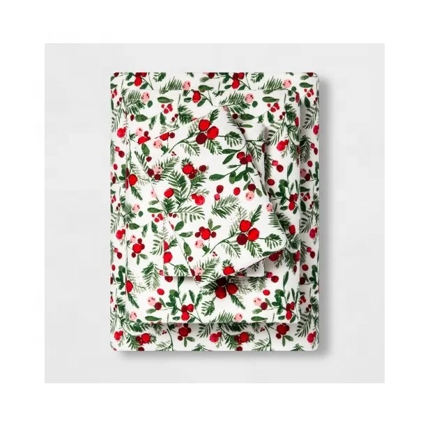 Super High Quality 100% Cotton Printed Reactive 170 GSM Flannel Fabric