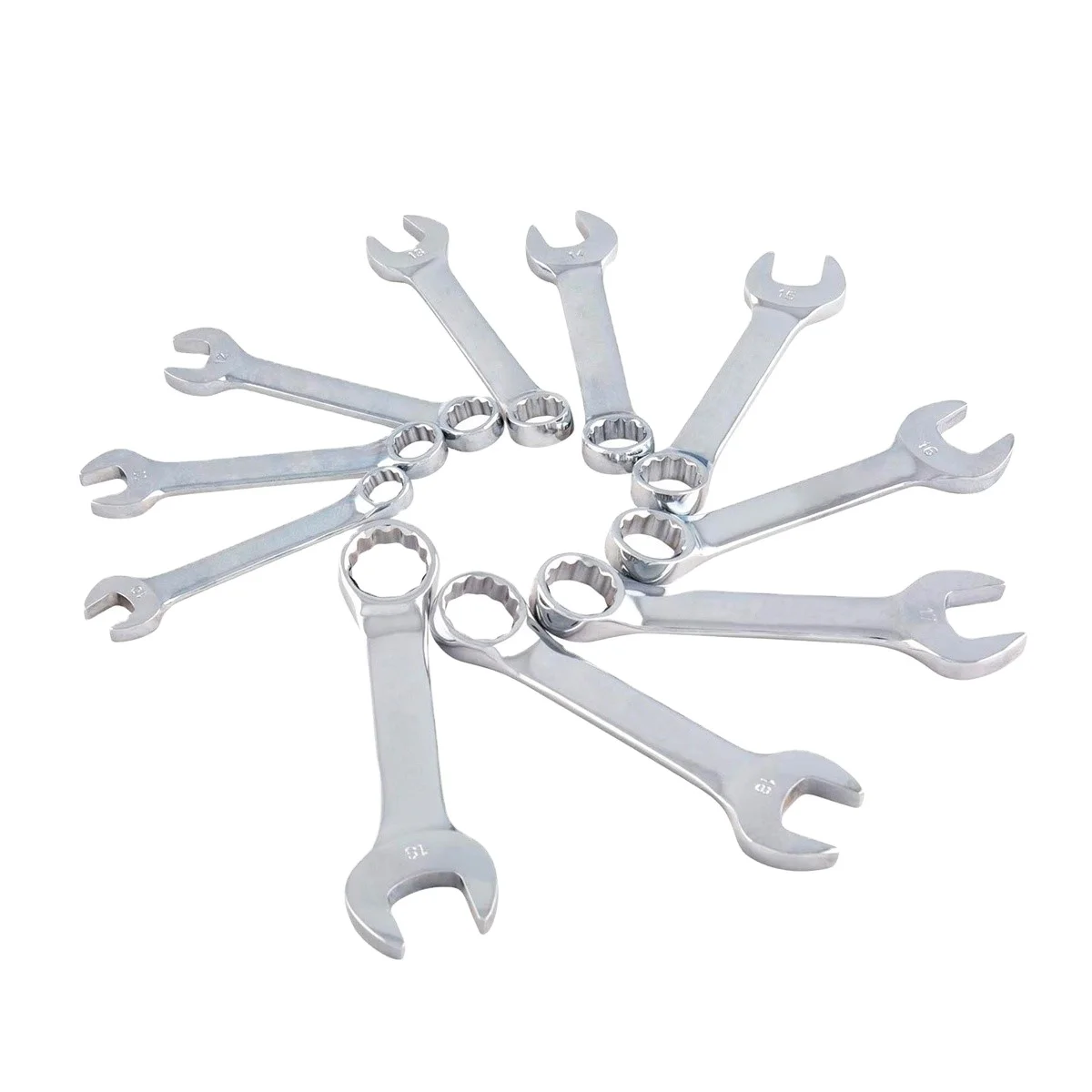 
Дешевое производство CRV Многофункциональный плоский кольцевой хромованадиевый инструмент универсальный комбинированный гаечный ключ 