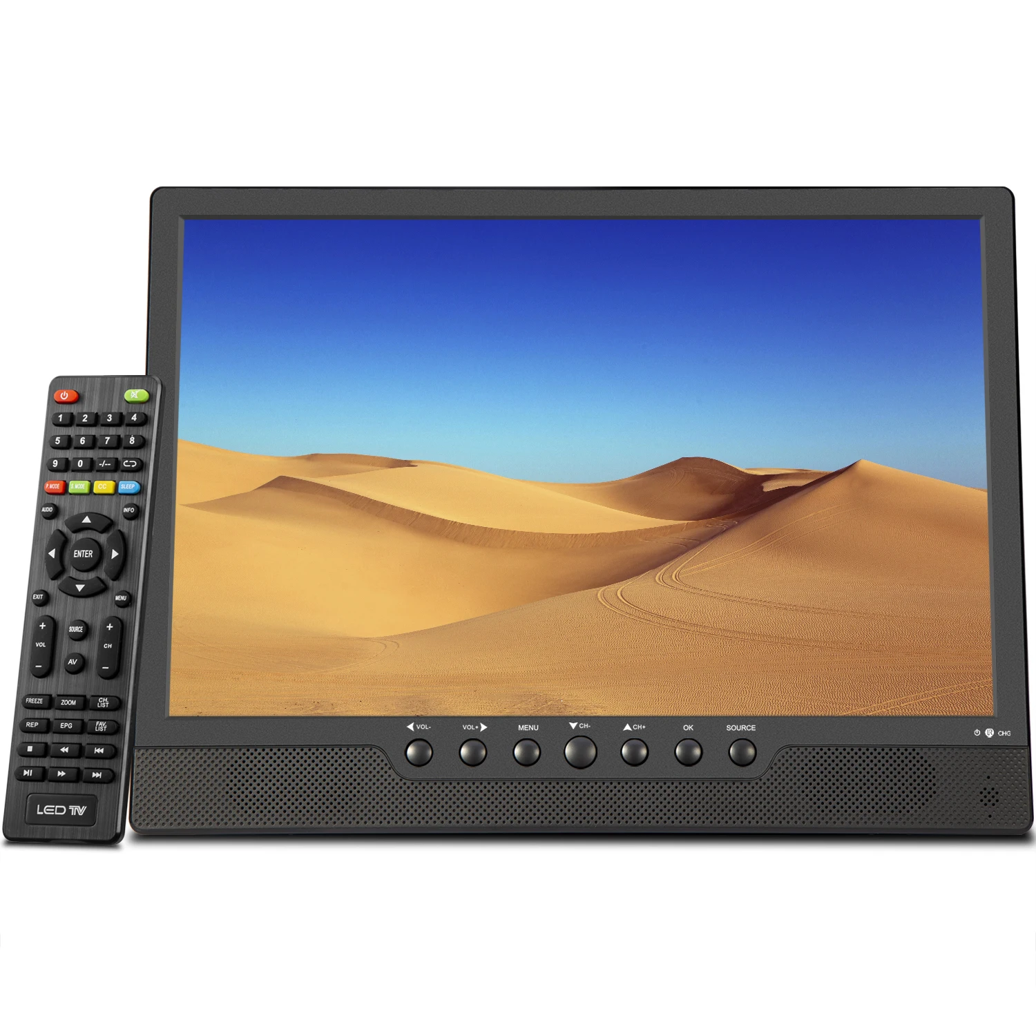 Widely Acclaimed Multi Language 14 Inch Optional Suitcase Rechargeable HD Android Portable DVD Mini TV