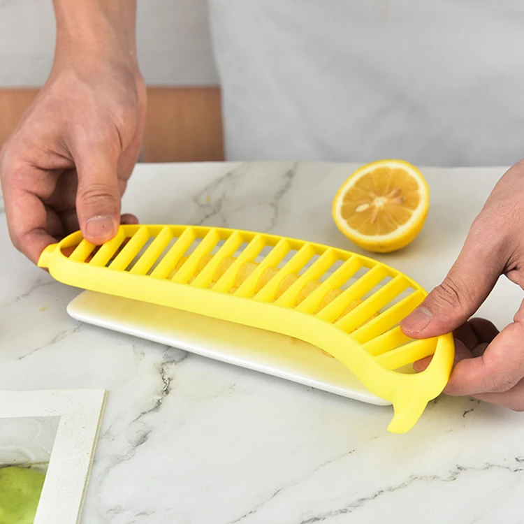 Hot Sales Vegetable and Fruit Cutter Chopper Kitchen Gadget Sausage Ham Slicer Manual Banana Slicer