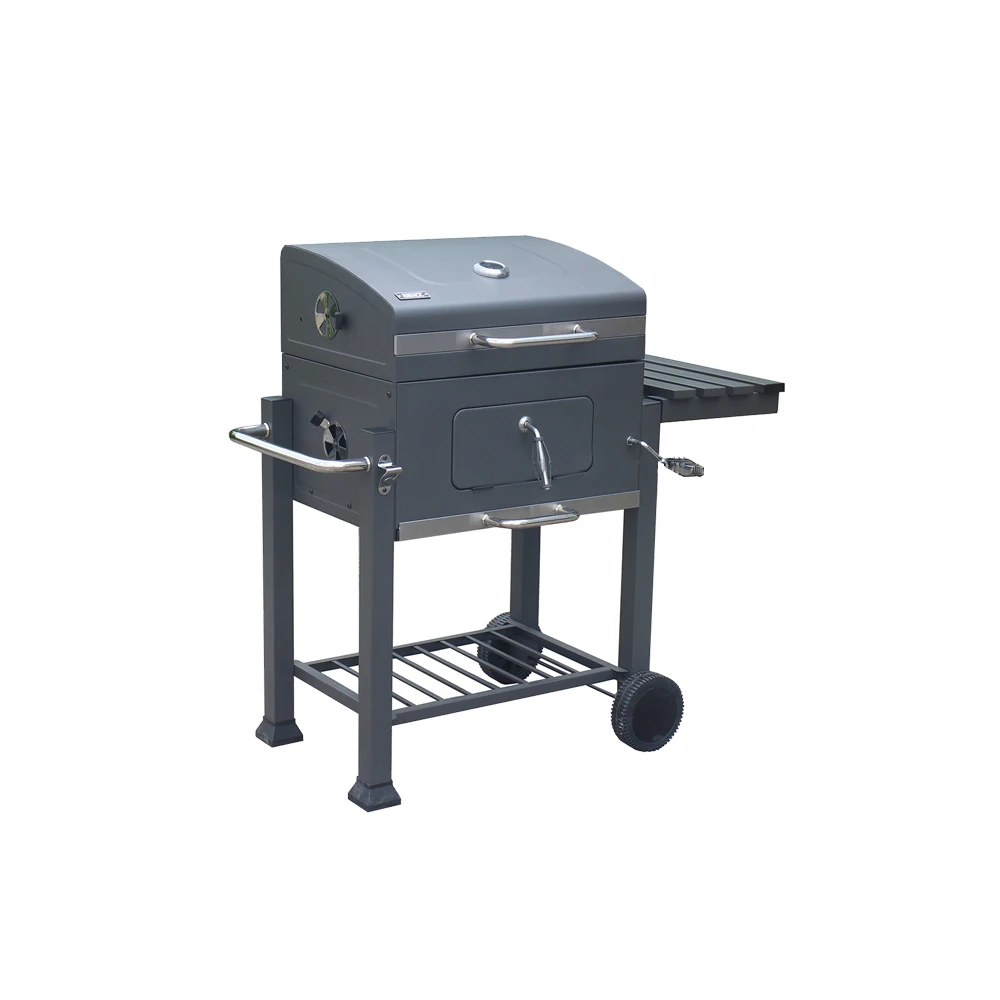 Outdoor Square Barbecue Smoker Grill Charcoal Bbq Grills