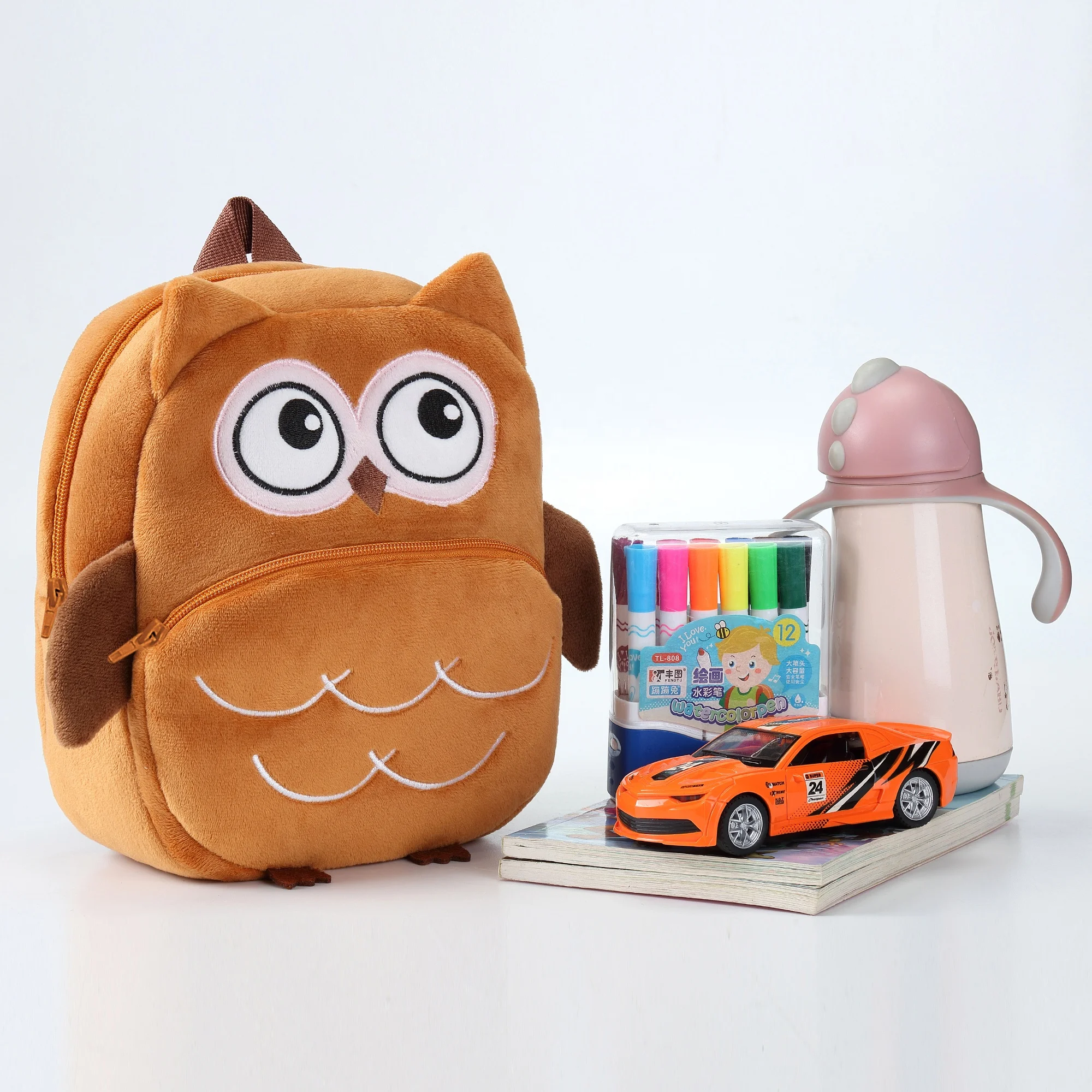 Michley Hot Sale Bagpack Girls Boys Animal Cartoon Student Custom Logo Bookbags Children Schoolbag Backpack Kids Bag School Bags